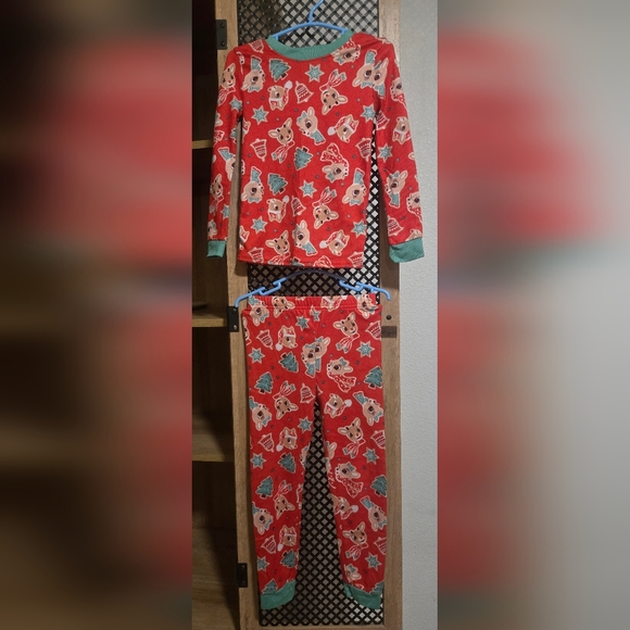 Rudolph The Red Nosed Reindeer Holiday Pajamas Pant Set - Picture 1 of 6